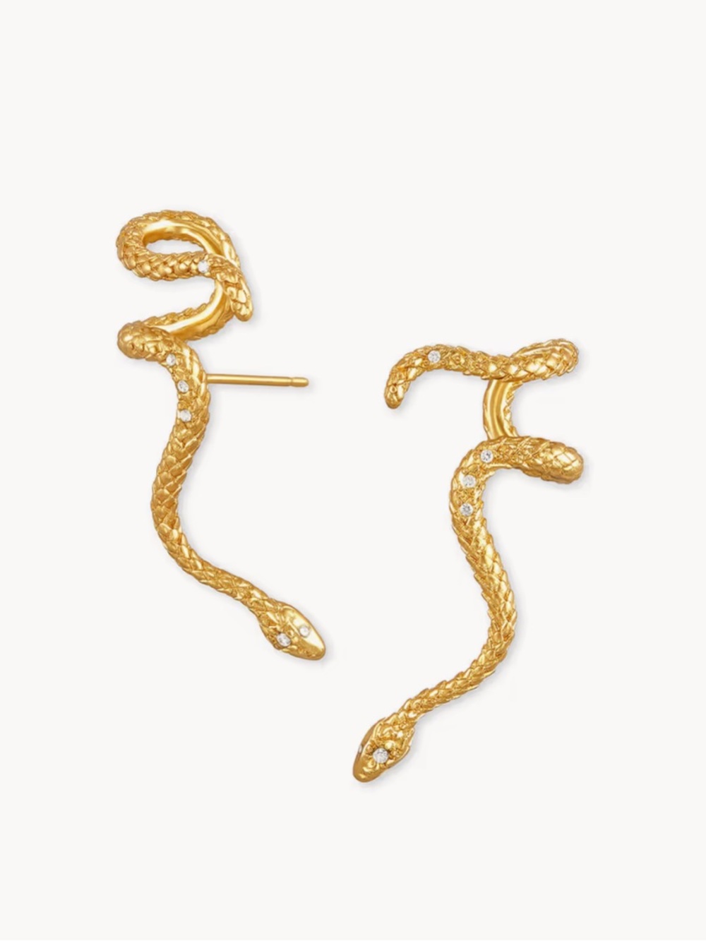 New Kendra Scott Phoenix Ear Climber Earrings in Vintage Gold
